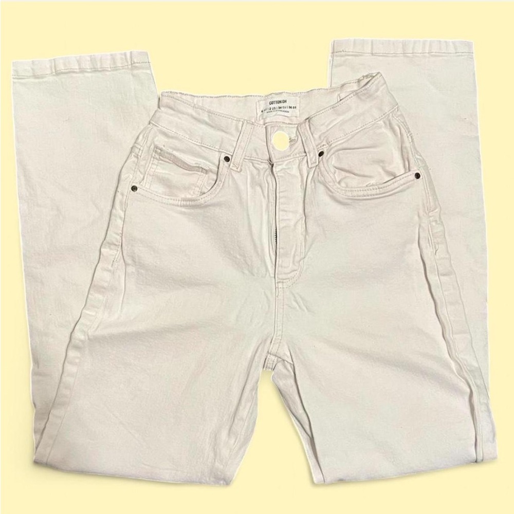 Cotton On Cream Denim Jeans